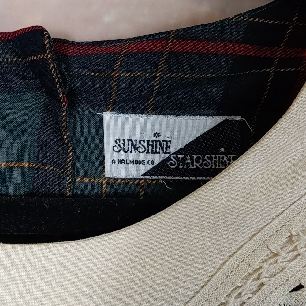 Authentic Vintage Tartan Dress Size XL - Picture 12 of 12